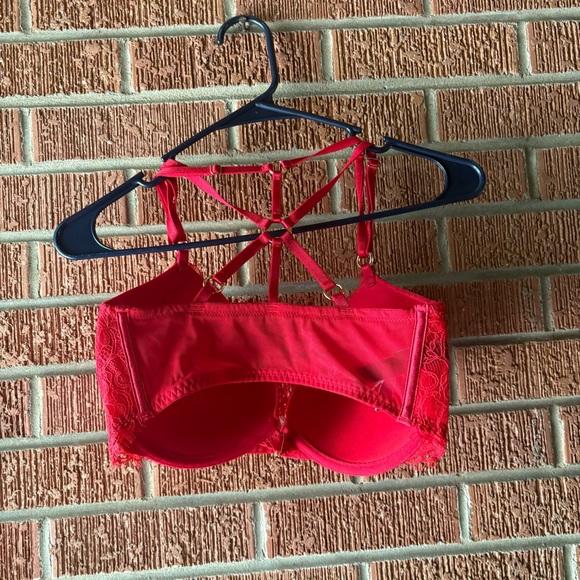 Victoria’s Secret Bra Bombshell Padded 2 Cup Front Close Push Up Size 34DD - Picture 5 of 6